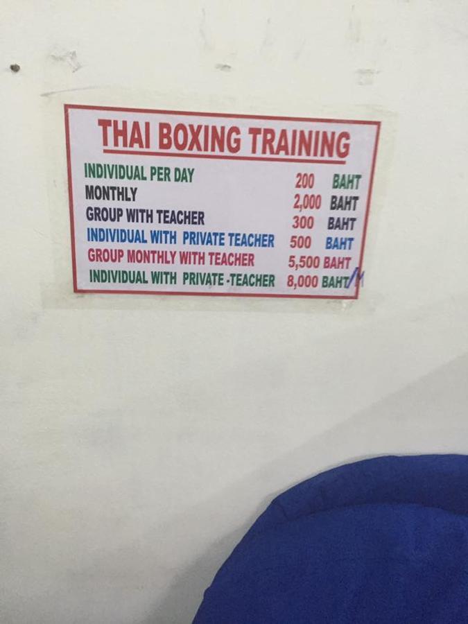 Muay Thai Hostel Club 107 Jomtien Beach Eksteriør billede